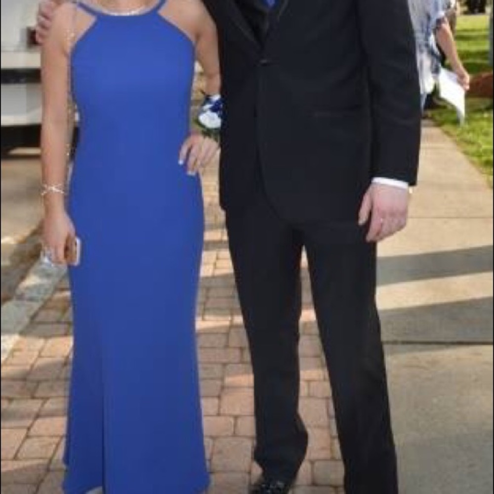 Blue Calvin Klein Formal/ Prom Dress